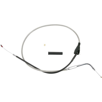 Drag Specialties 38" Braided Idle Cable with  Cruise 0651-0167_258803