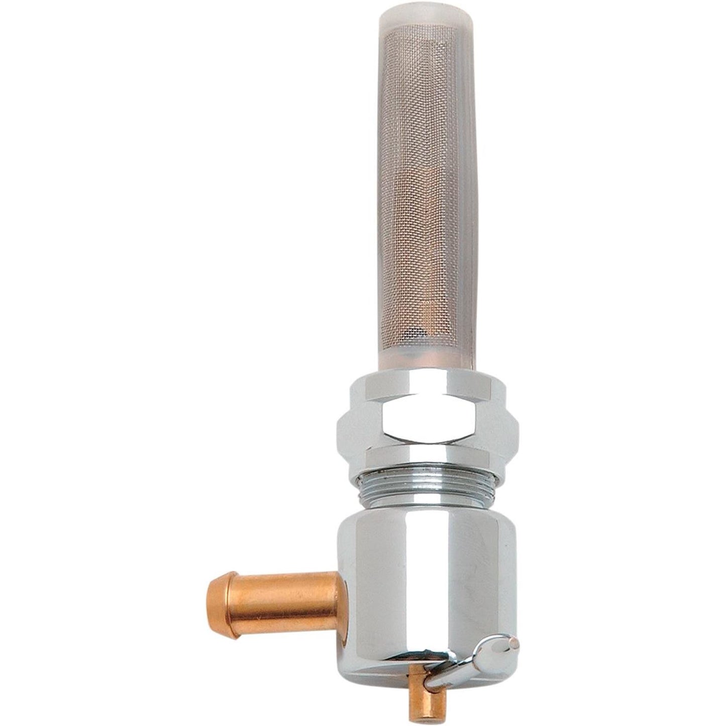 Drag Specialties Petcock - Chrome - Round - Rear [MPN: 0705-0117]_258868