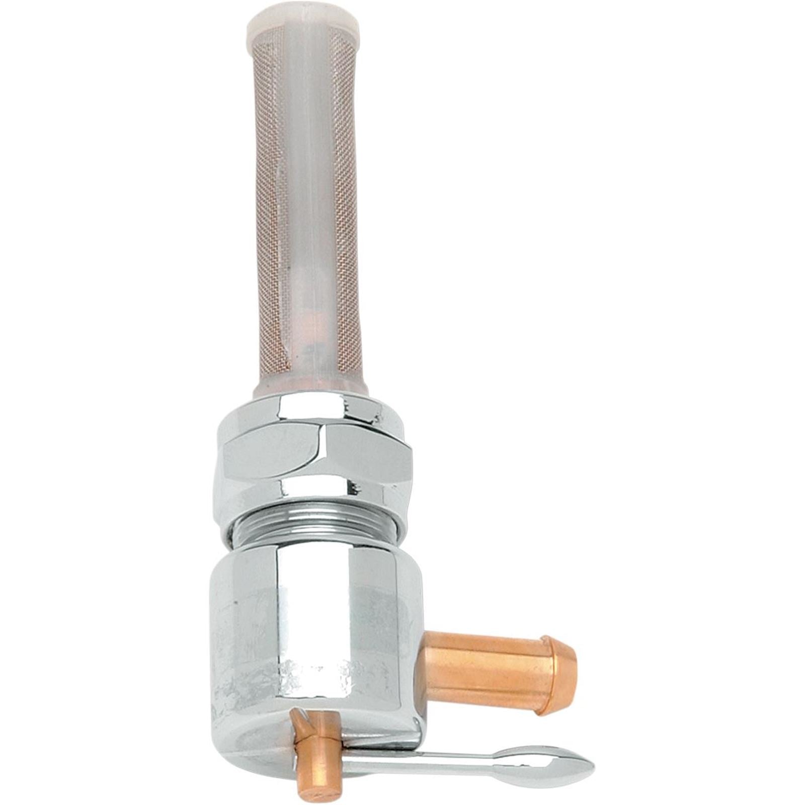 Drag Specialties Petcock - Chrome - Round - Forward [MPN: 0705-0119]_258870