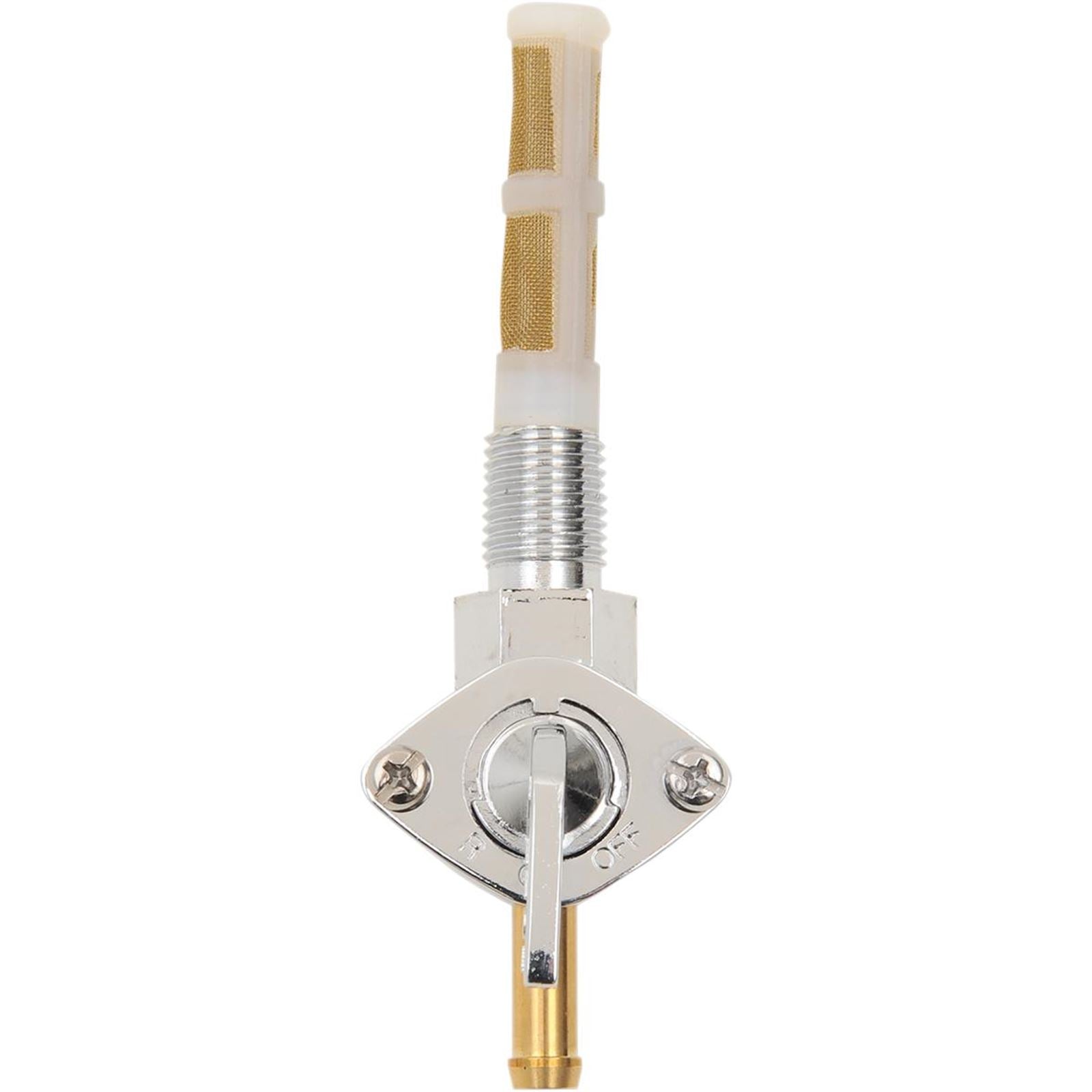 Drag Specialties Petcock - Chrome - 1/4" NPT - Downward [MPN: 0705-0200]_258871