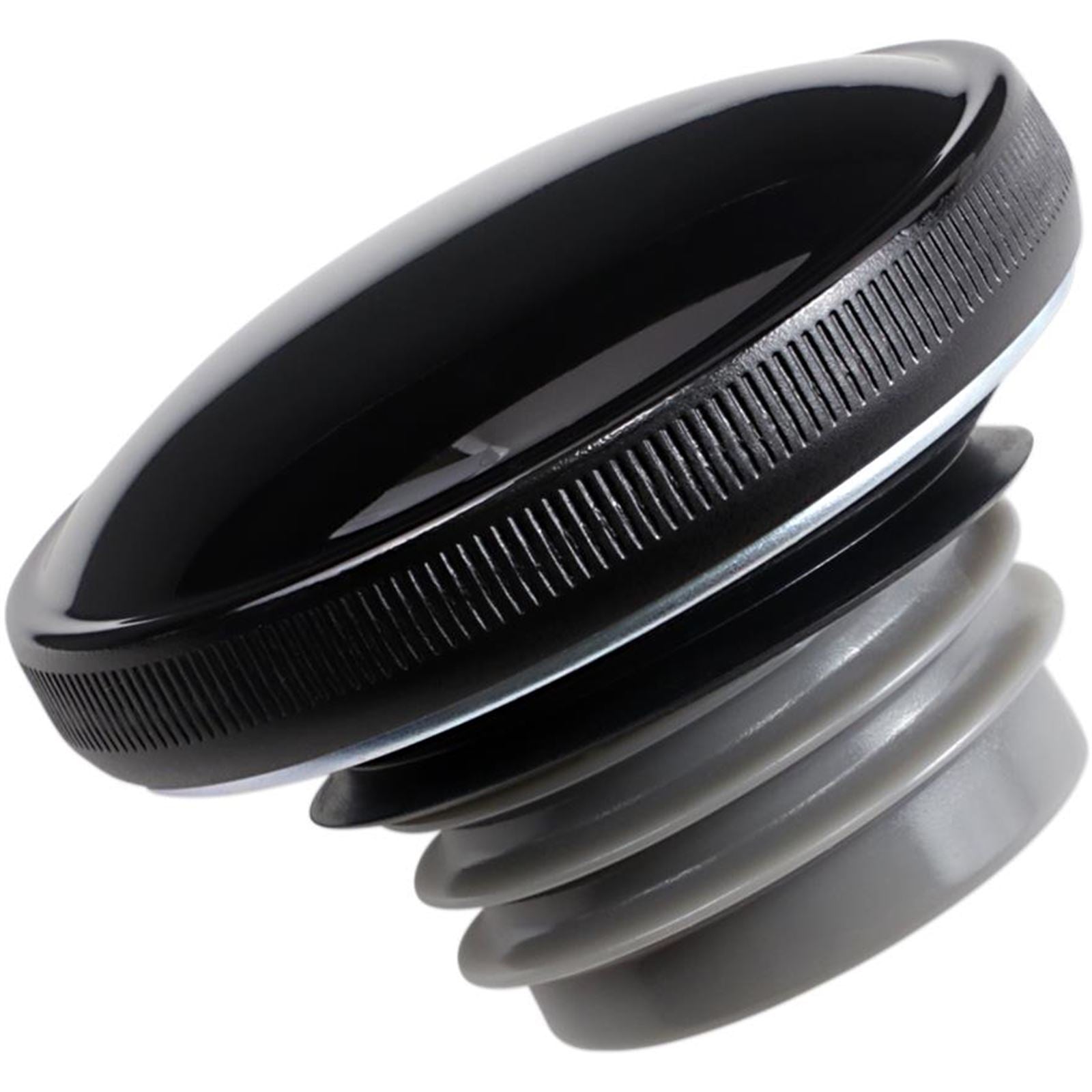 Drag Specialties Screw-In Gas Cap - Black - Vented [MPN: 0703-0817]_258878