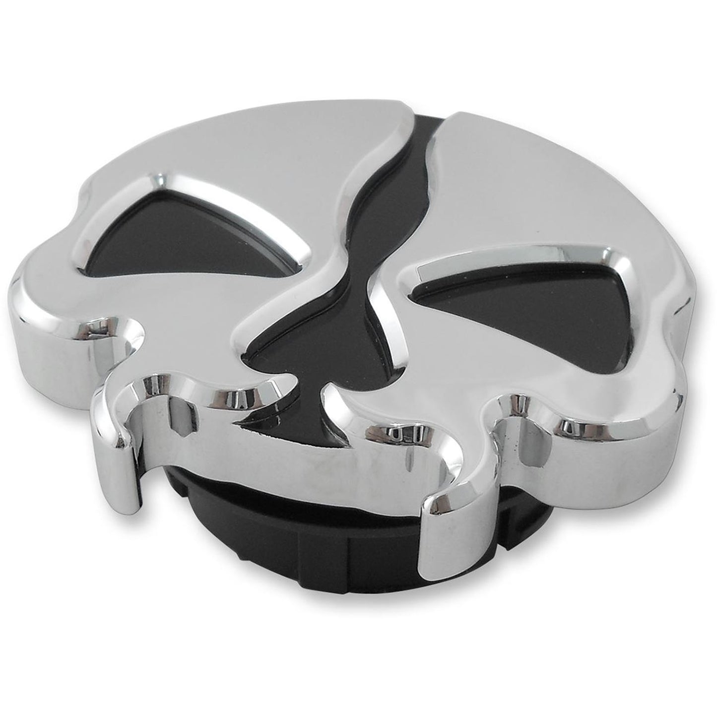 Drag Specialties Split Skull Gas Cap - Chrome - Dummy 0703-0789_258882