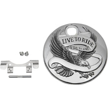 Drag Specialties Live to Ride Console Door - Chrome 0703-0741_258890