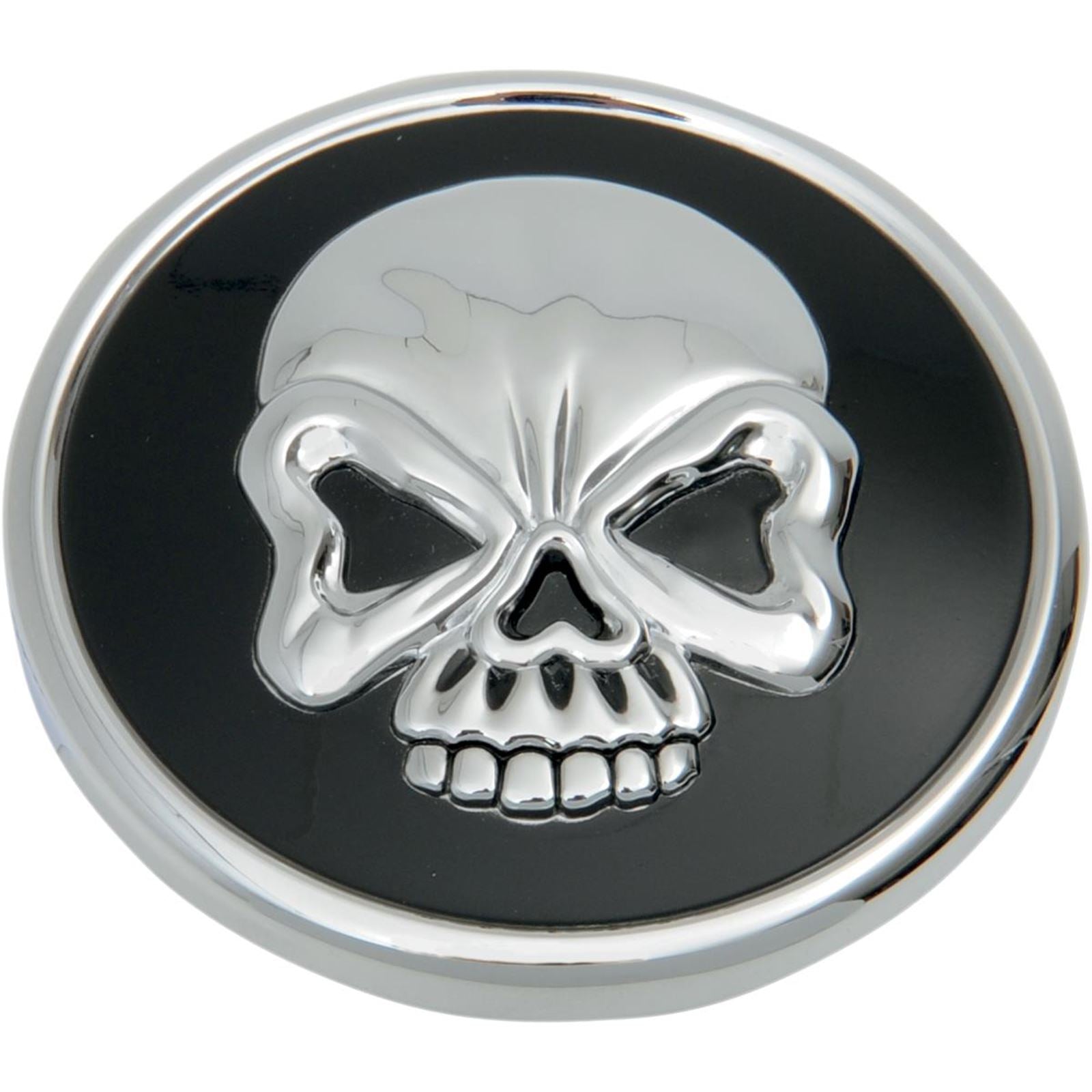 Drag Specialties Skull Gas Cap - Non-Vented - Screw-In 0703-0525_258908