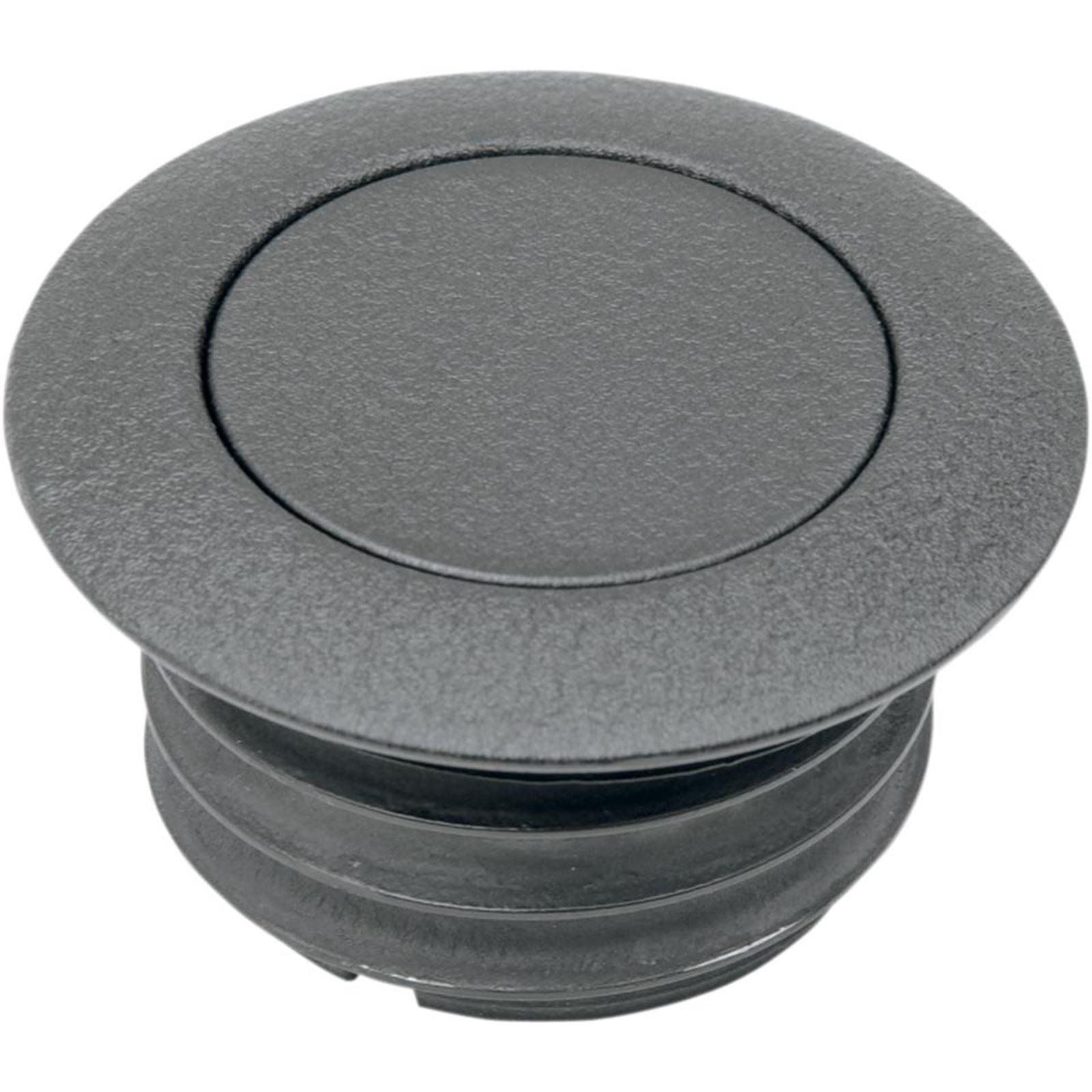 Drag Specialties Pop-Up Gas Cap - Black Wrinkle - Vented 0703-0460_258928