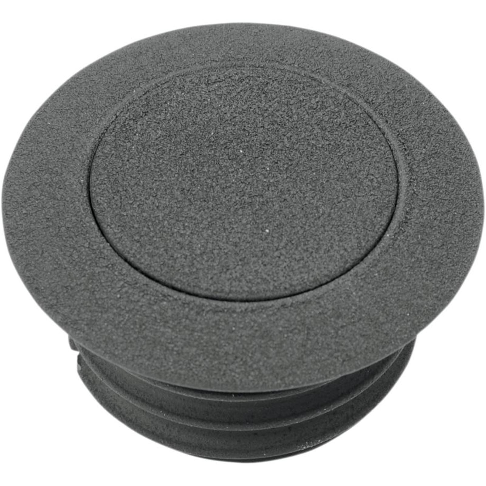 Drag Specialties Pop-Up Gas Cap - Black Wrinkle - Vented 0703-0460_258929