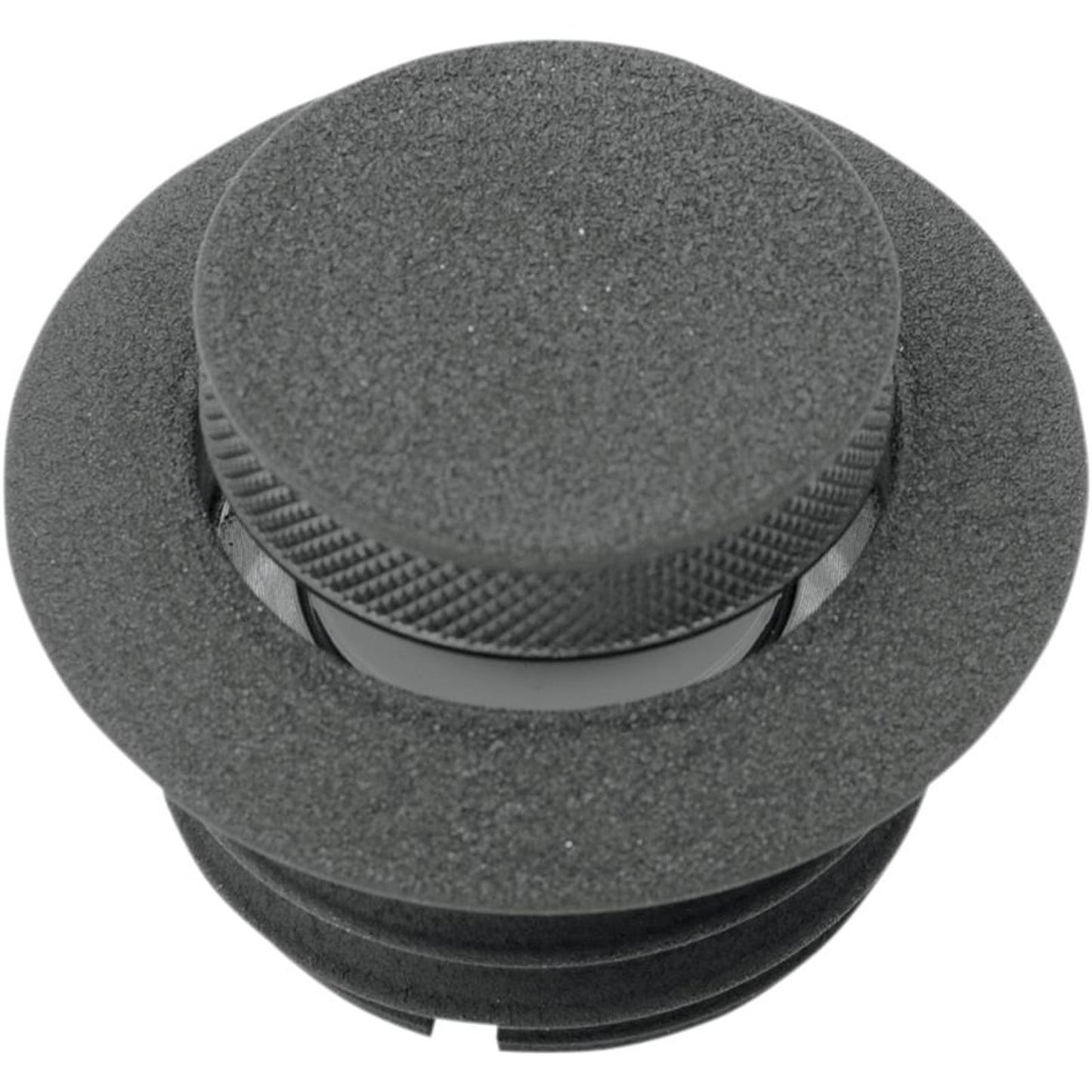 Drag Specialties Pop-Up Gas Cap - Black Wrinkle - Vented 0703-0460_258930