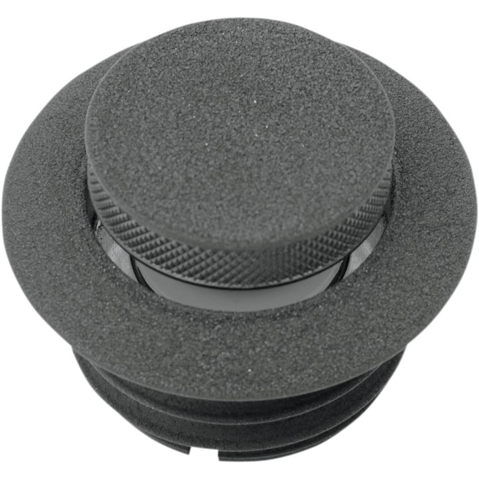 Drag Specialties Pop-Up Gas Cap - Black Wrinkle - Vented 0703-0460_258930