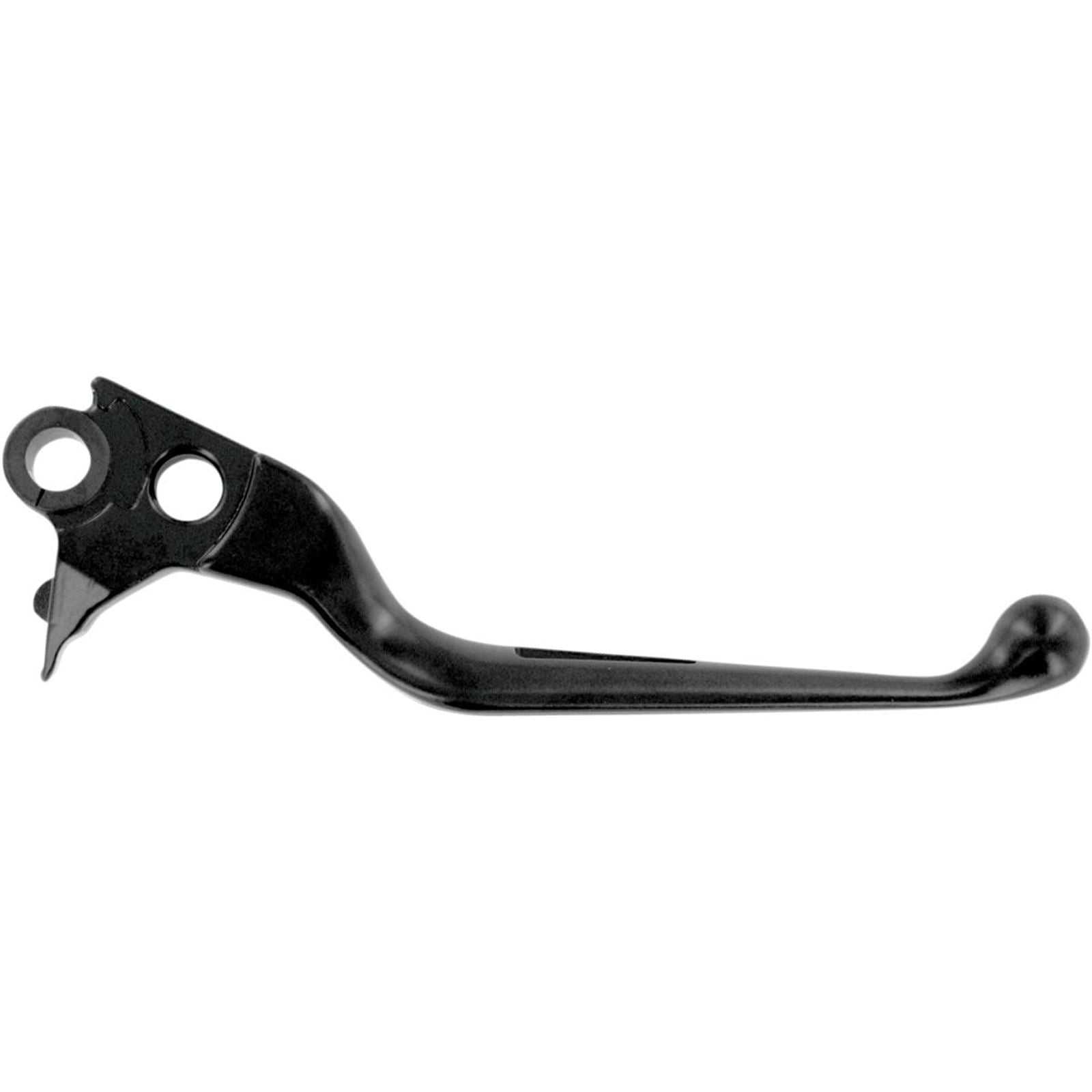Drag Specialties Black Slotted Brake Lever 0614-0281_258994