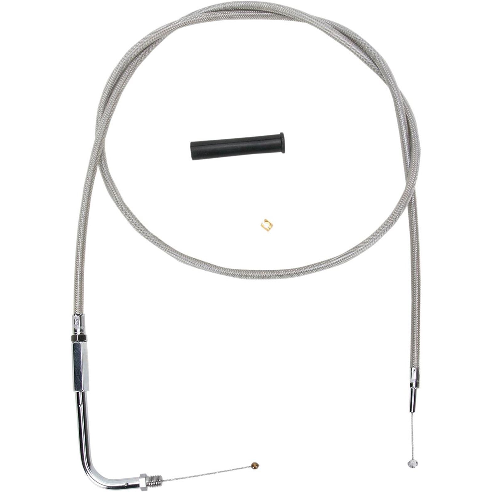 Drag Specialties 48" Braided Throttle Cable 0650-1091_259020