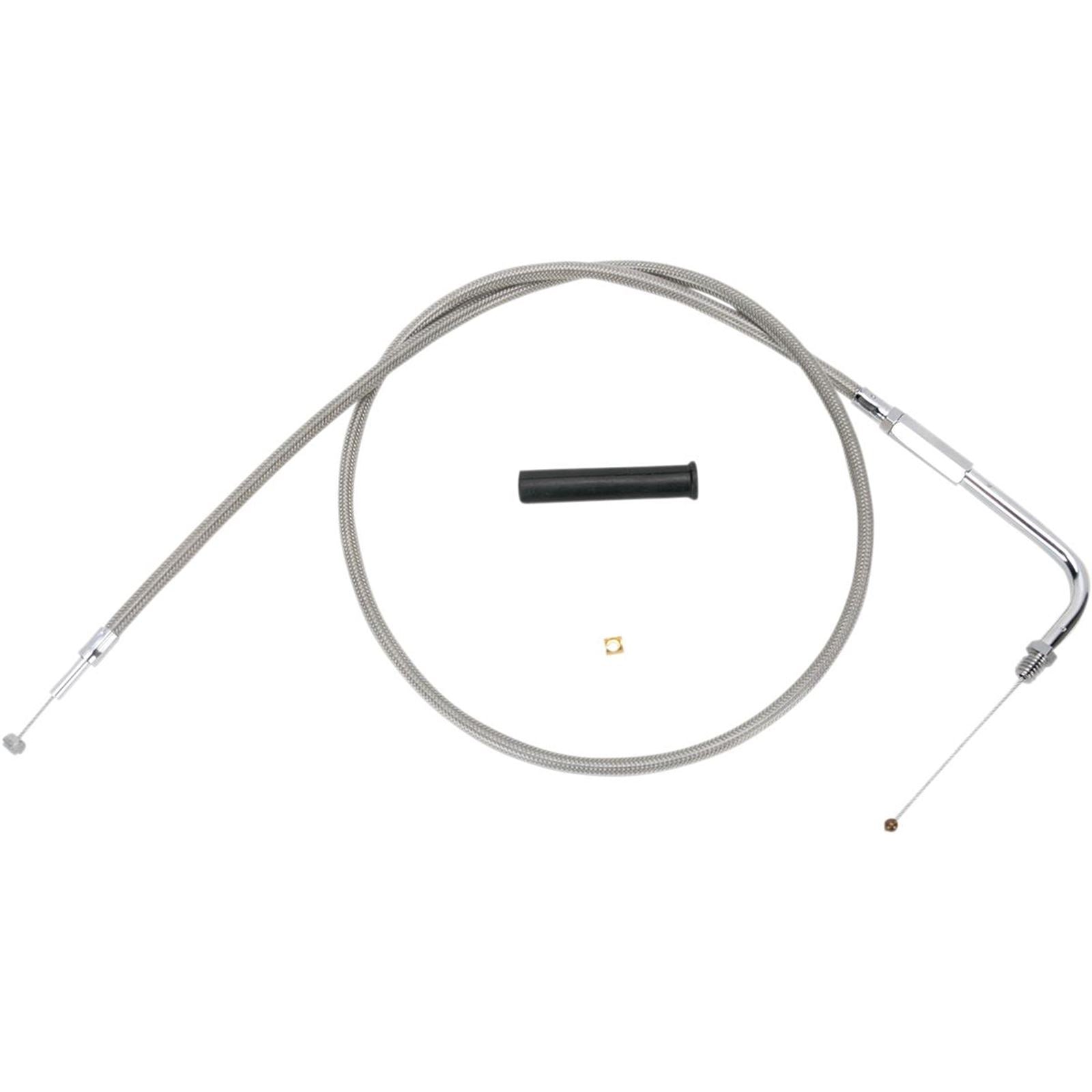 Drag Specialties 36" Braided Throttle Cable 0650-1087_259025