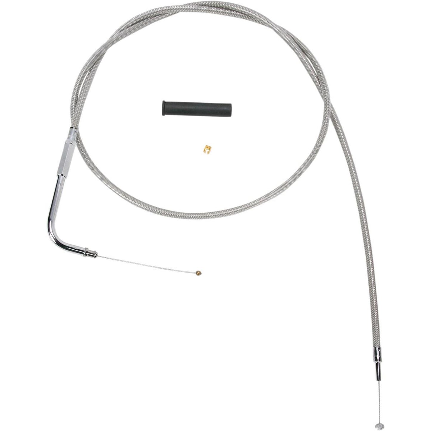 Drag Specialties 50" Braided Throttle Cable 0650-1073_259038