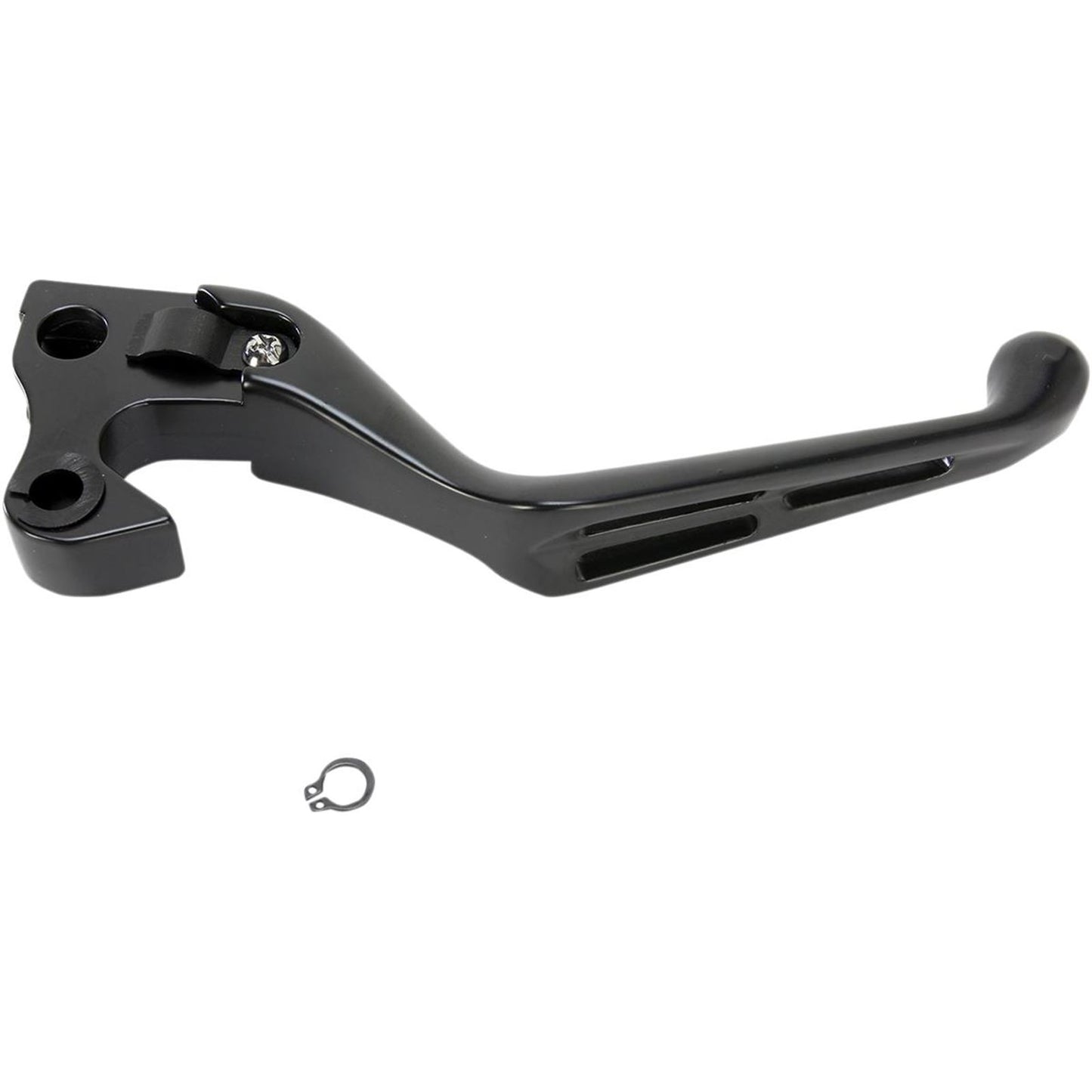 Drag Specialties Black Slotted Clutch Lever 0613-0947_259042