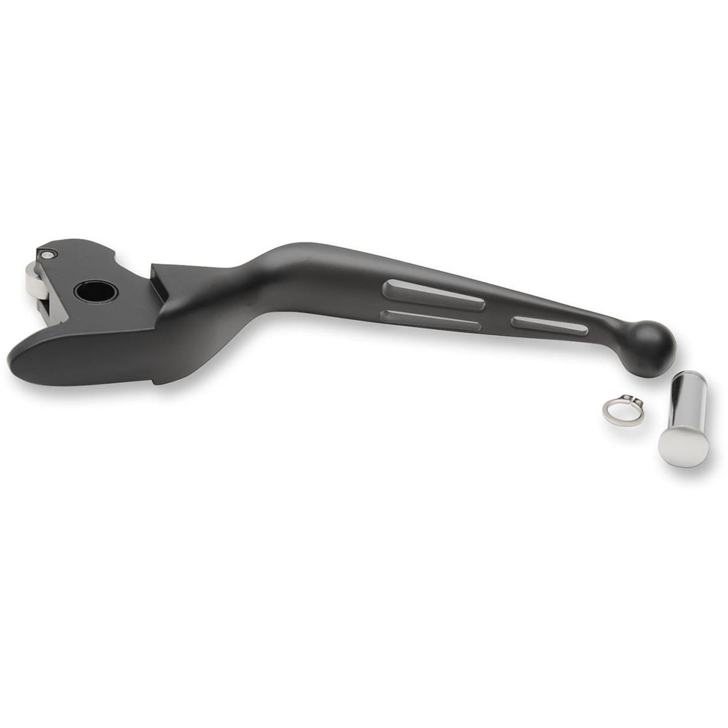 Drag Specialties Black Slotted Clutch Lever 0613-0943_259057