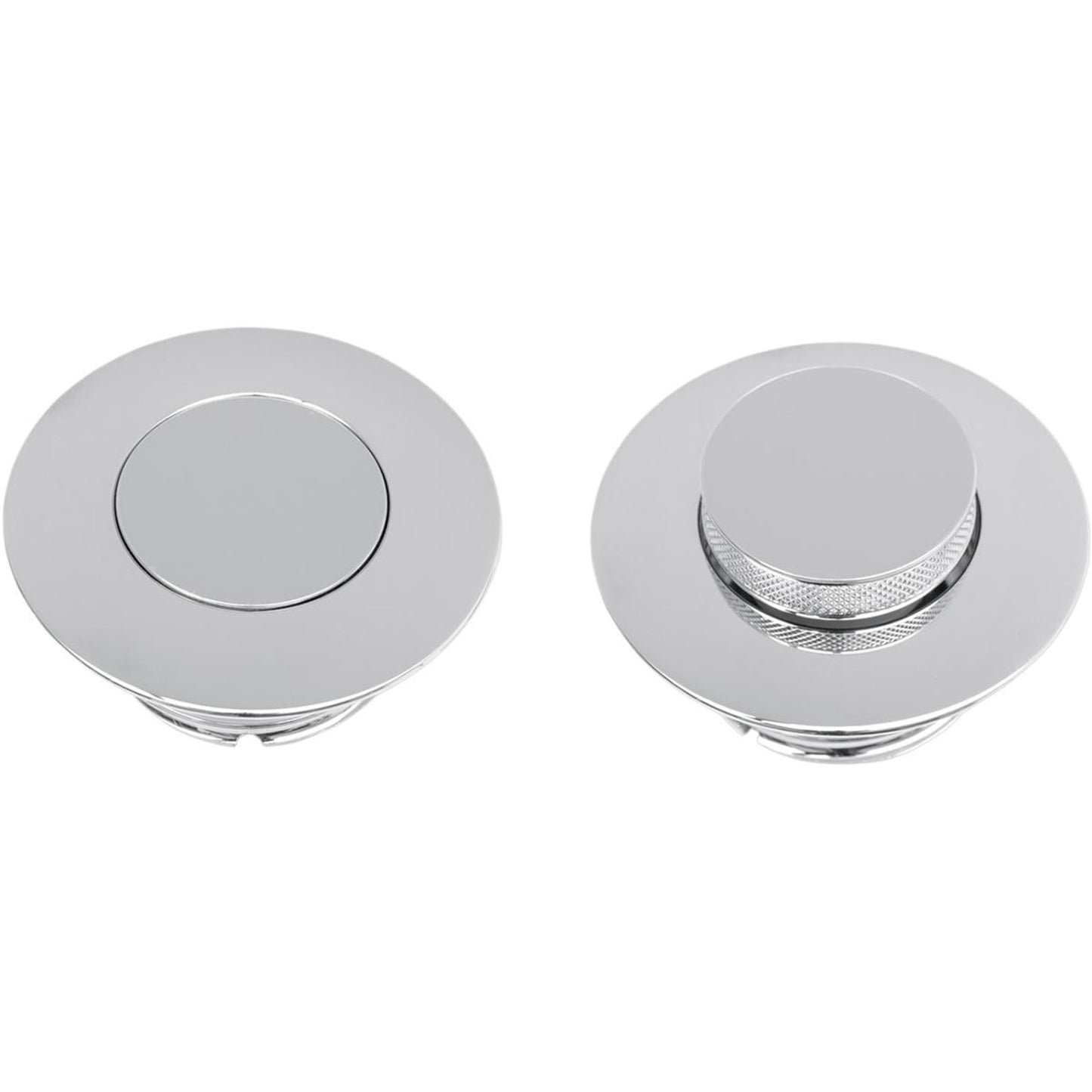 Drag Specialties Pop-Up Gas Filler- Chrome - Right Side - Vented 0703-0293_259065