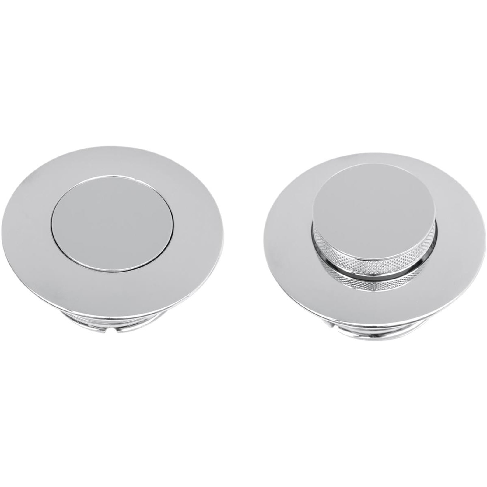 Drag Specialties Pop-Up Gas Filler- Chrome - Right Side - Vented 0703-0293_259065
