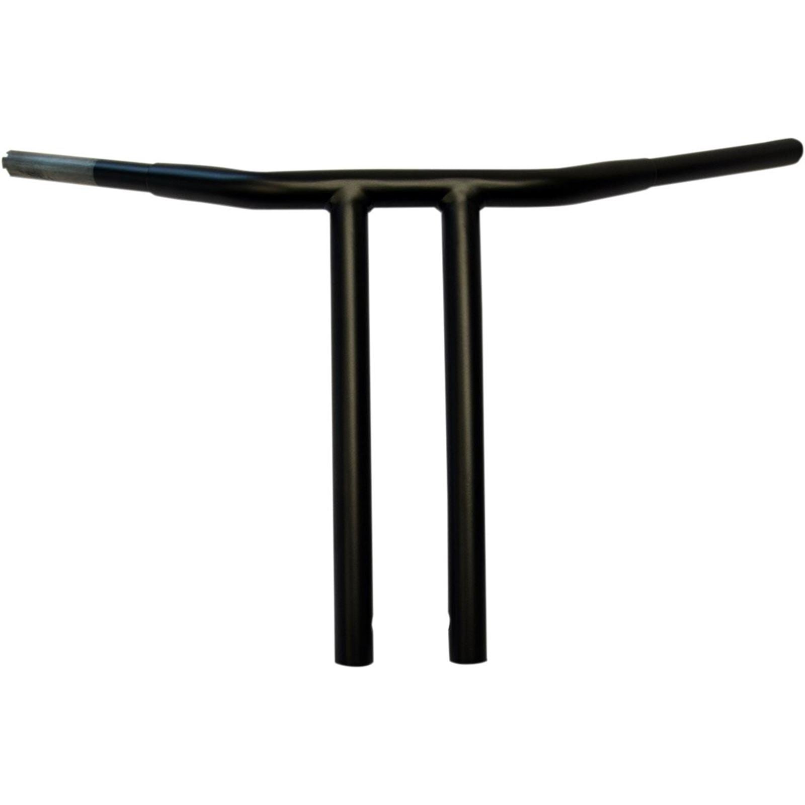 Drag Specialties Flat Black 14" Buffalo T-Bar Handlebar 0601-3510_259148