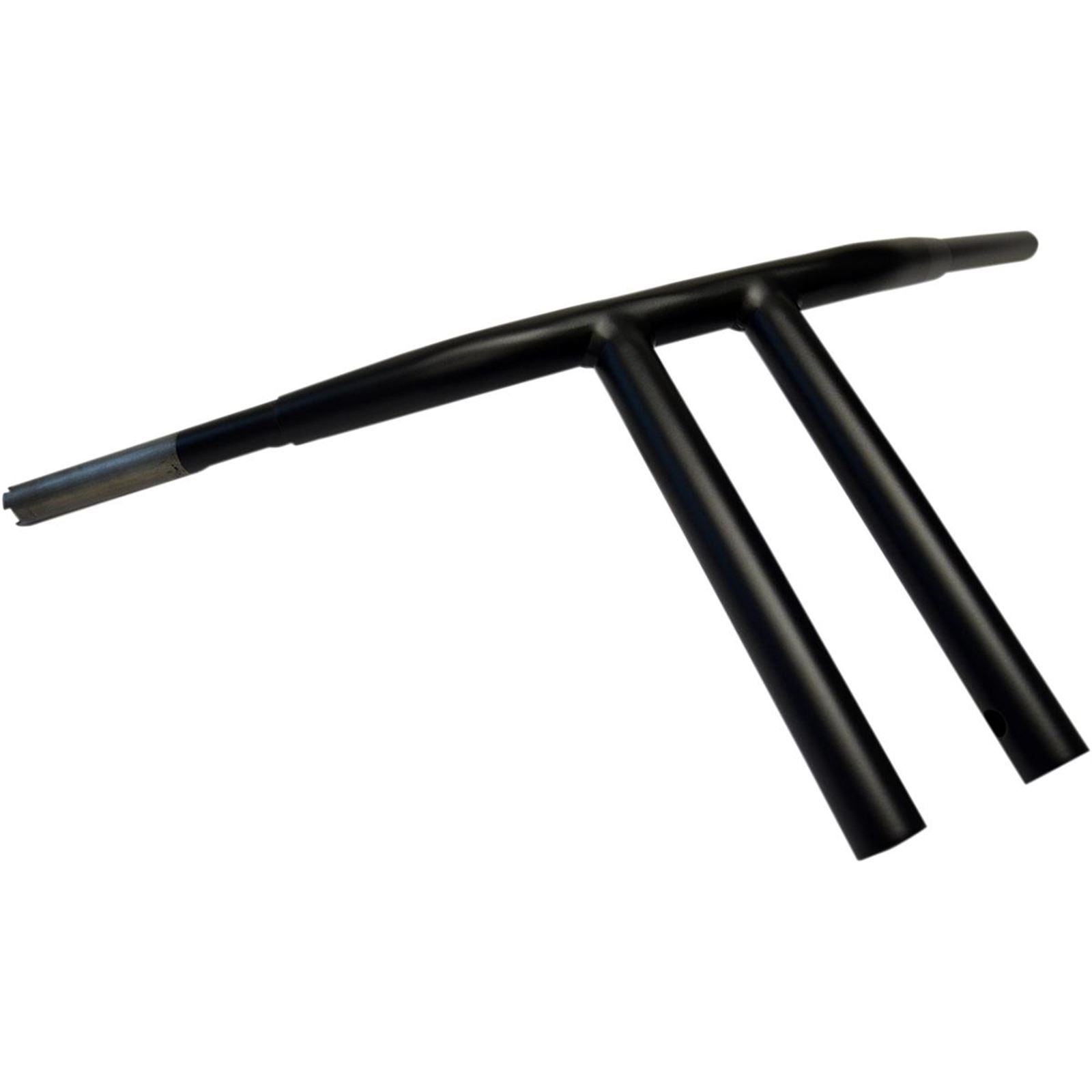 Drag Specialties Flat Black 10" Buffalo T-Bar Handlebar 0601-3505_259165
