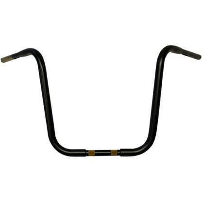Drag Specialties Flat Black 16" Buffalo Ape Handlebar for Throttle-by-Wire 0601-3507_259168