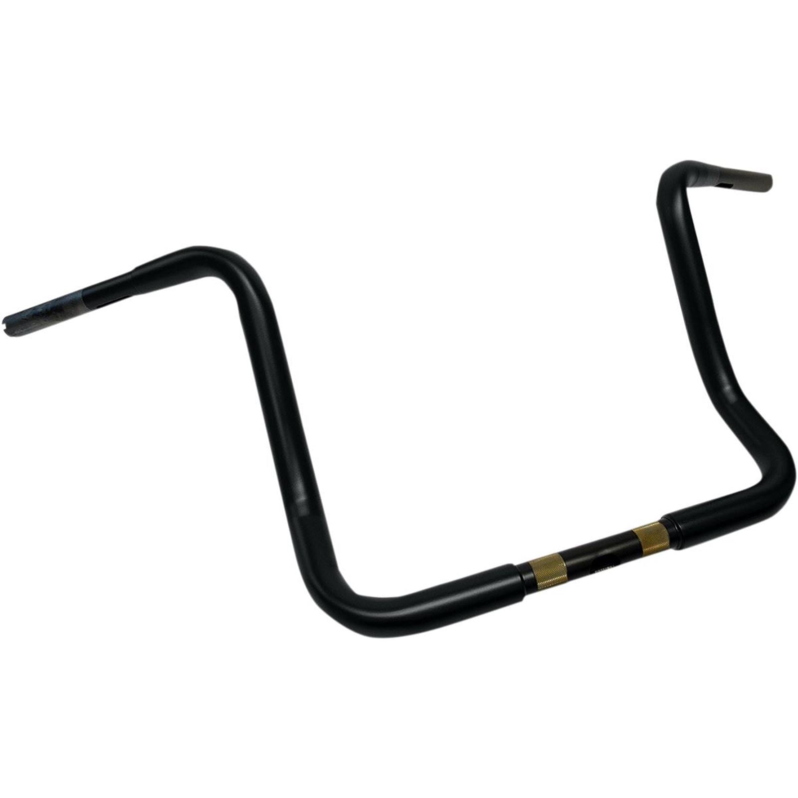 Drag Specialties Flat Black 13" Buffalo Ape Handlebar for Throttle-by-Wire 0601-3508_259170