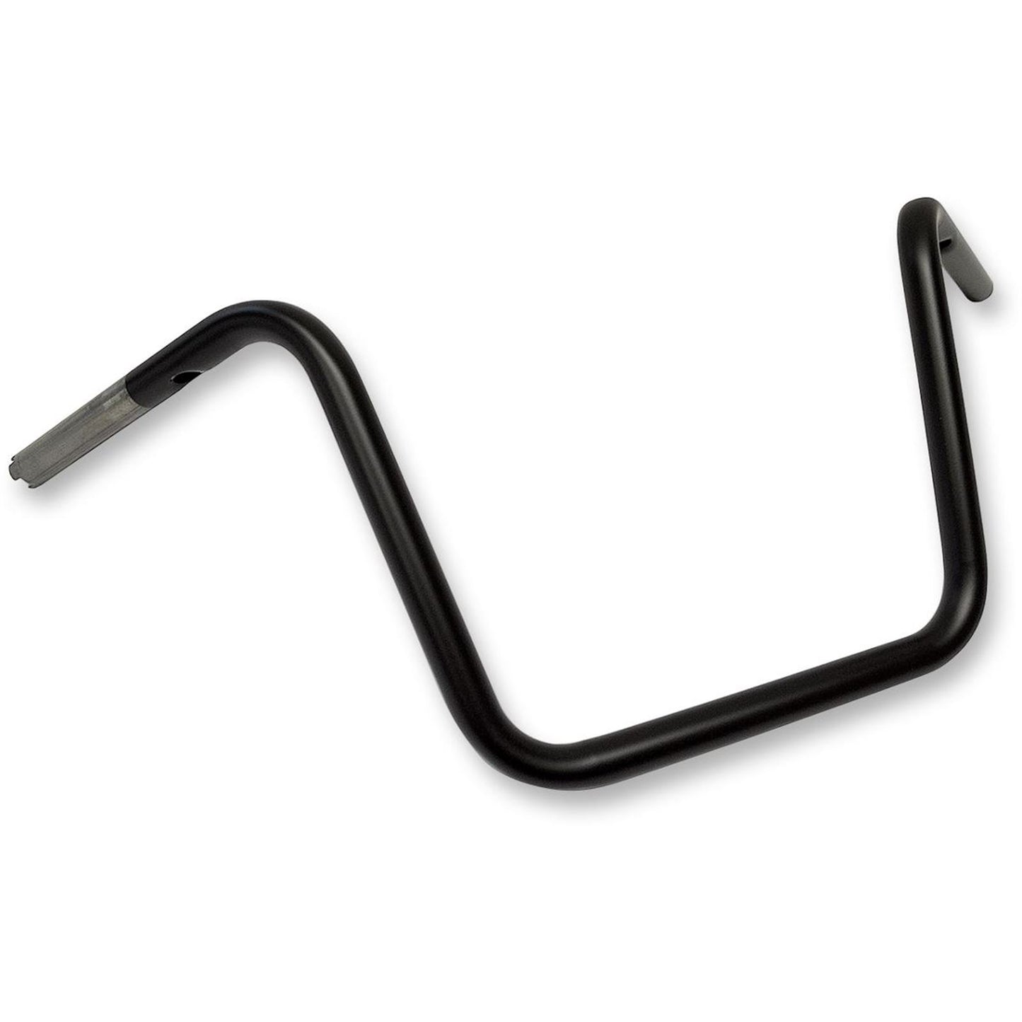 Drag Specialties Flat Black 12" Ape Hanger Handlebar for Throttle-by-Wire 0601-3490_259181