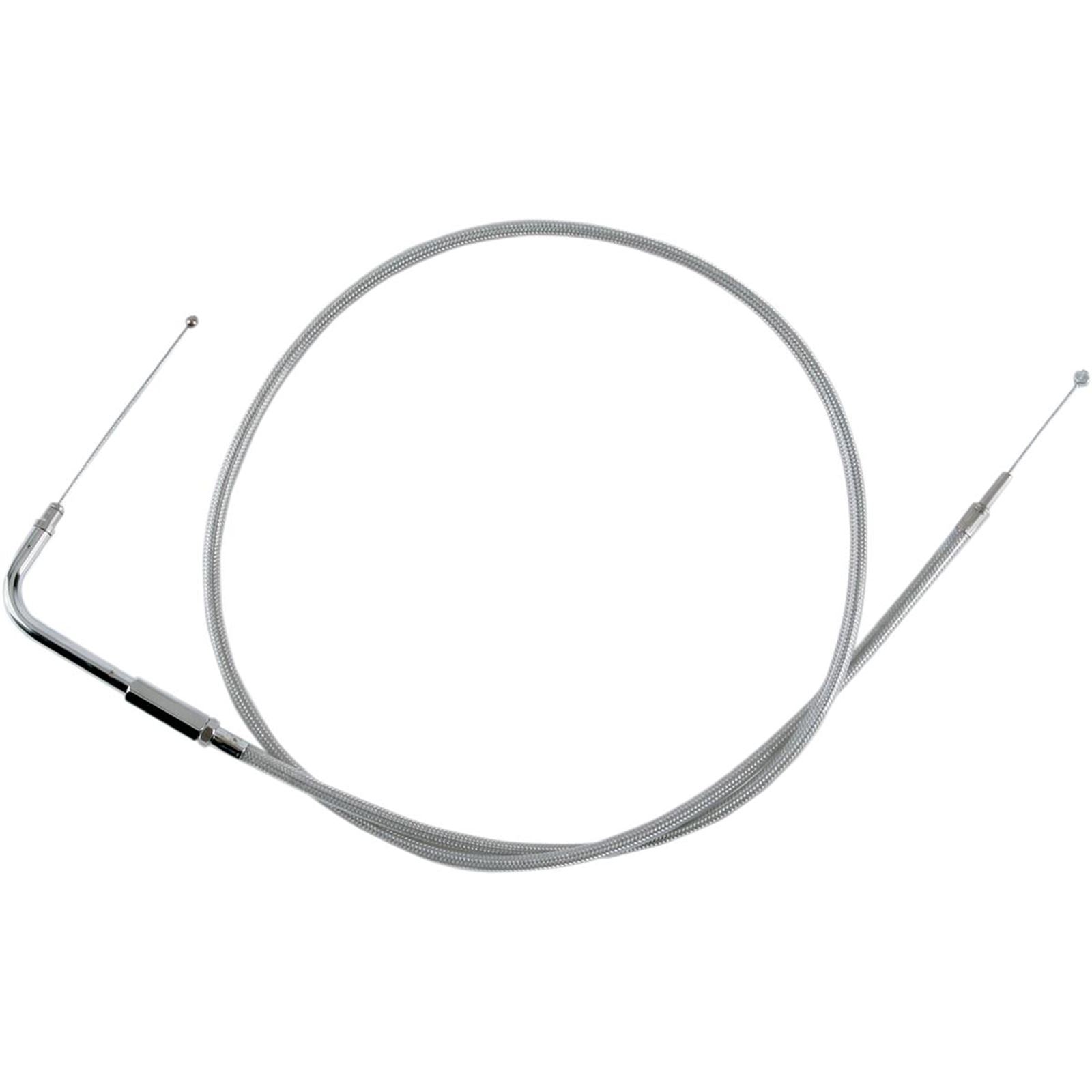 Drag Specialties 42-1/2" Braided Throttle Cable 0650-0414_259200