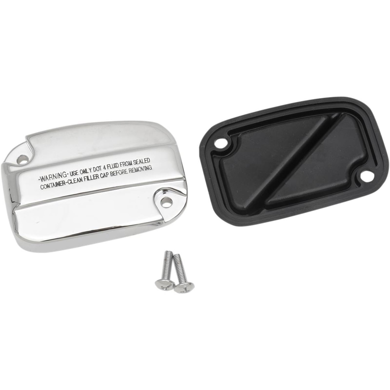 Drag Specialties Chrome Clutch Master Cylinder Cover for '14 - '16 FLT 0612-0394_259230
