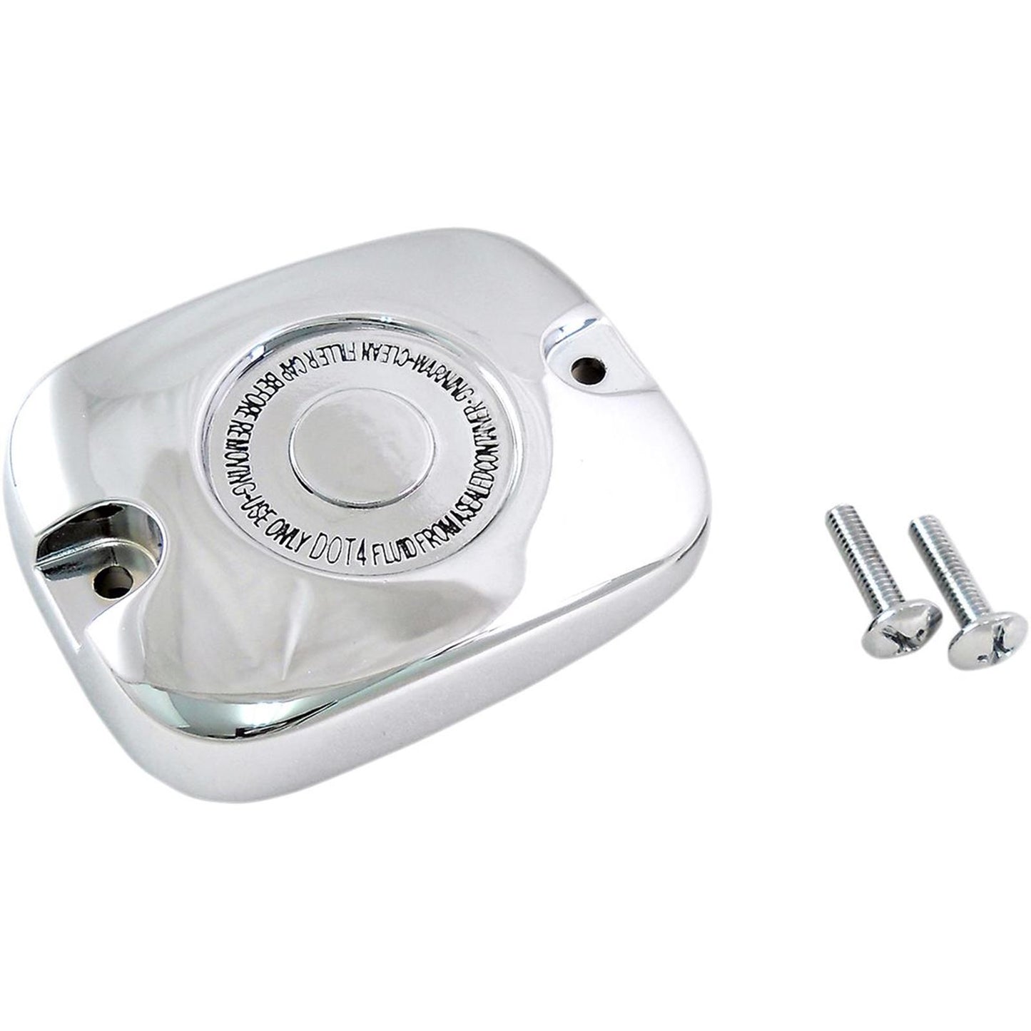 Drag Specialties Chrome Clutch Master Cylinder Cover for '17 - '19 Trikes 0612-0423_259232