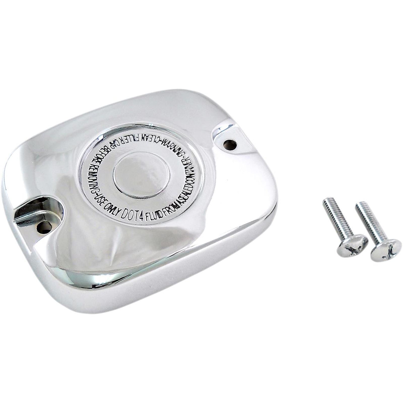 Drag Specialties Chrome Clutch Master Cylinder Cover for '17 - '19 Trikes 0612-0423_259232
