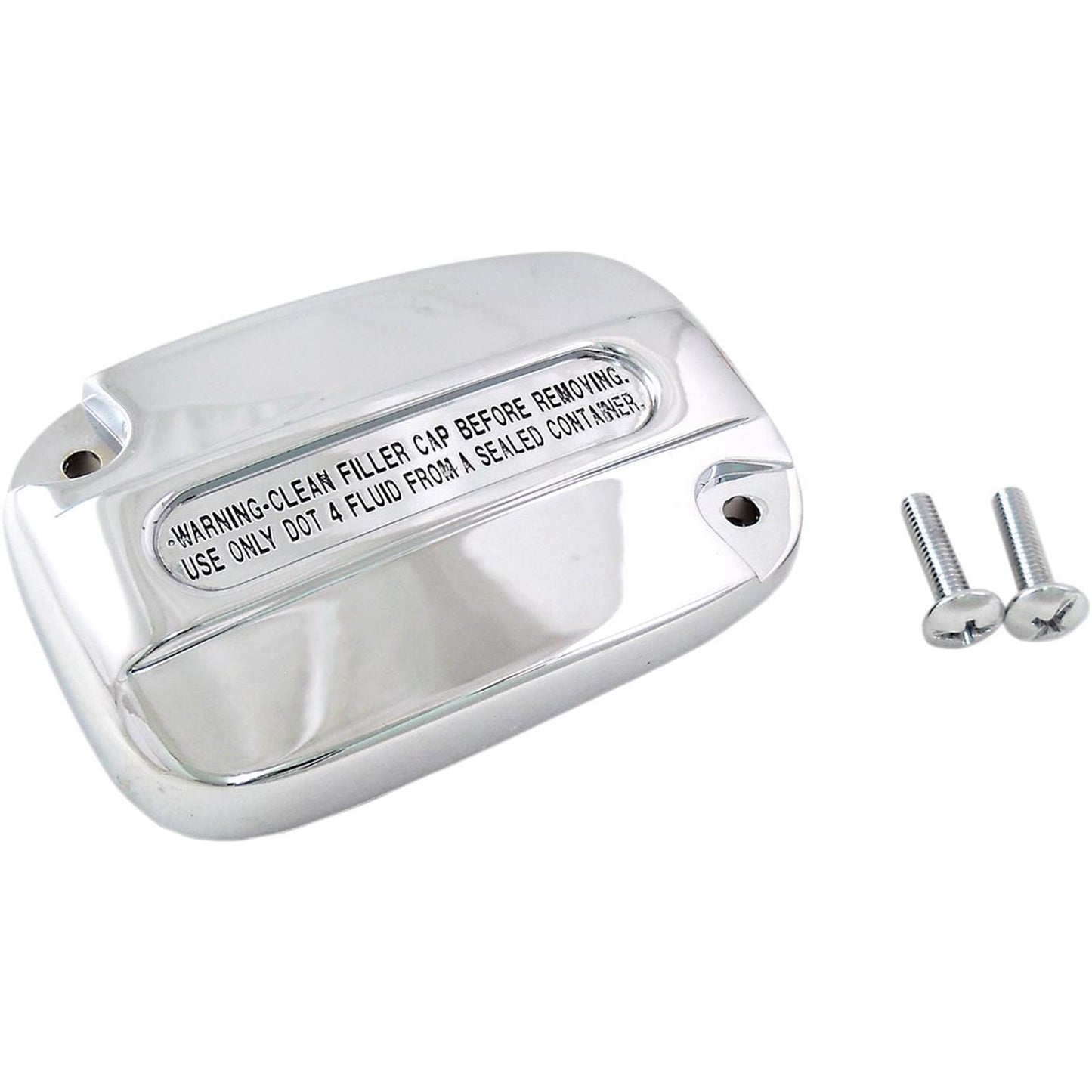 Drag Specialties Chrome Clutch Master Cylinder Cover for '17 - '19 FLT 0612-0424_259233