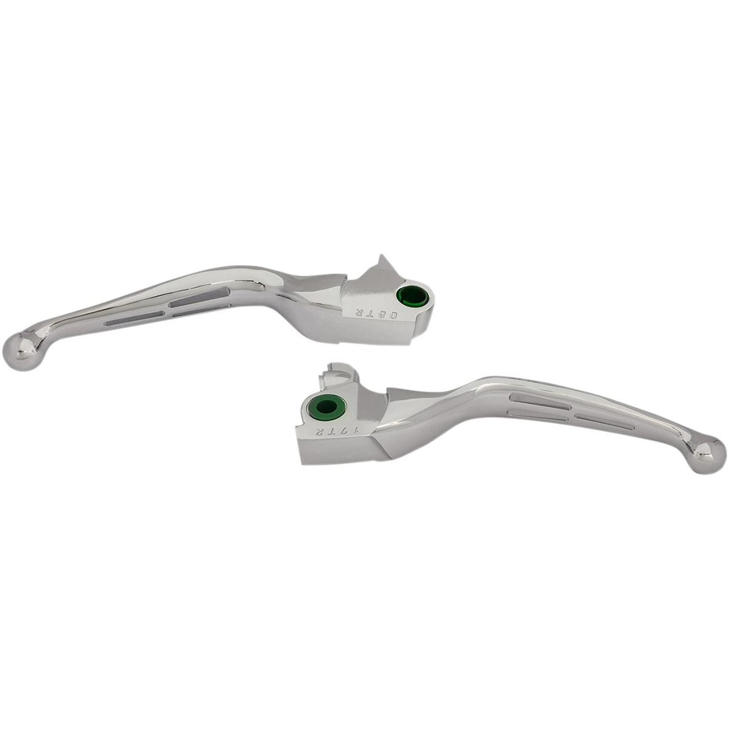 Drag Specialties Chrome Slotted Levers 0610-1980_259252