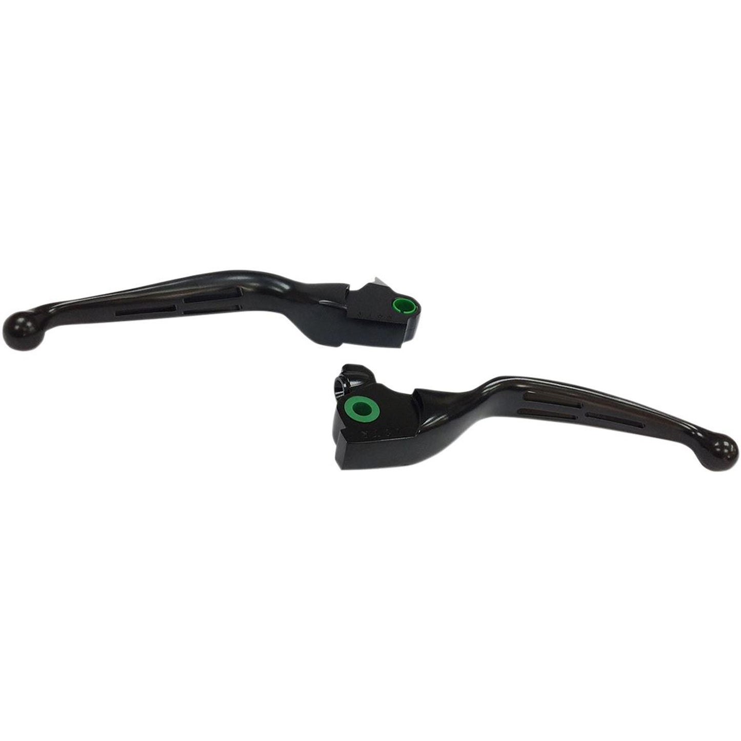 Drag Specialties Black Slotted Levers 0610-1981_259253