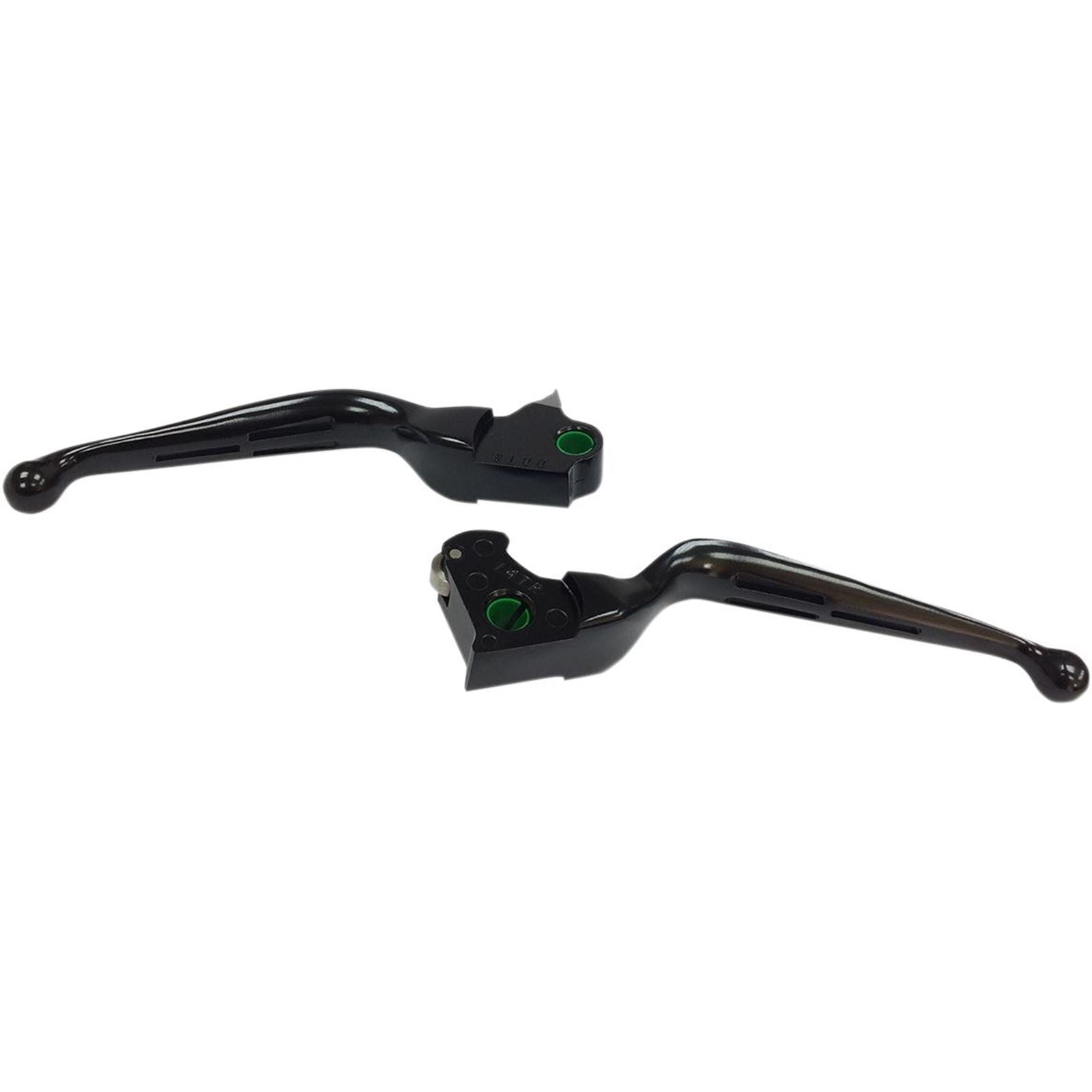 Drag Specialties Black Slotted Levers 0610-1985_259257