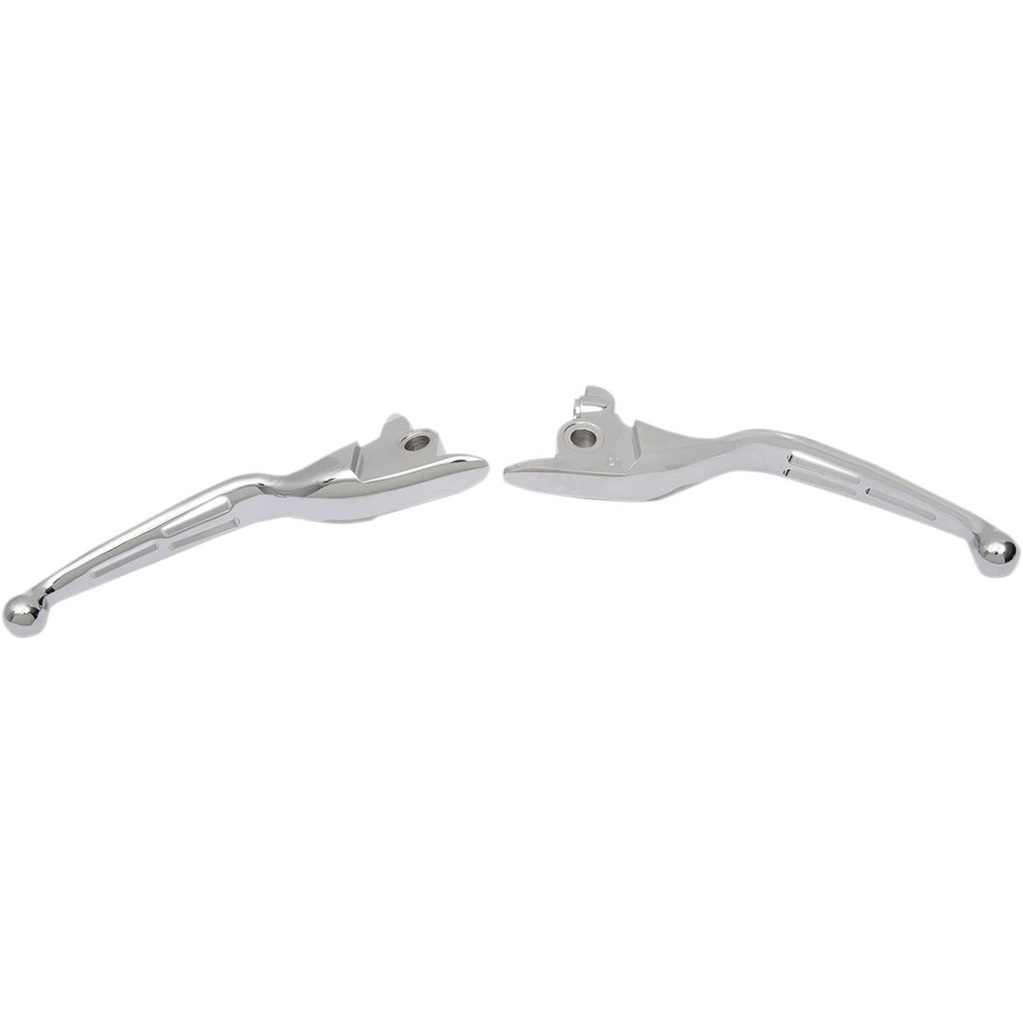 Drag Specialties Chrome Slotted Levers 0610-1955_259260