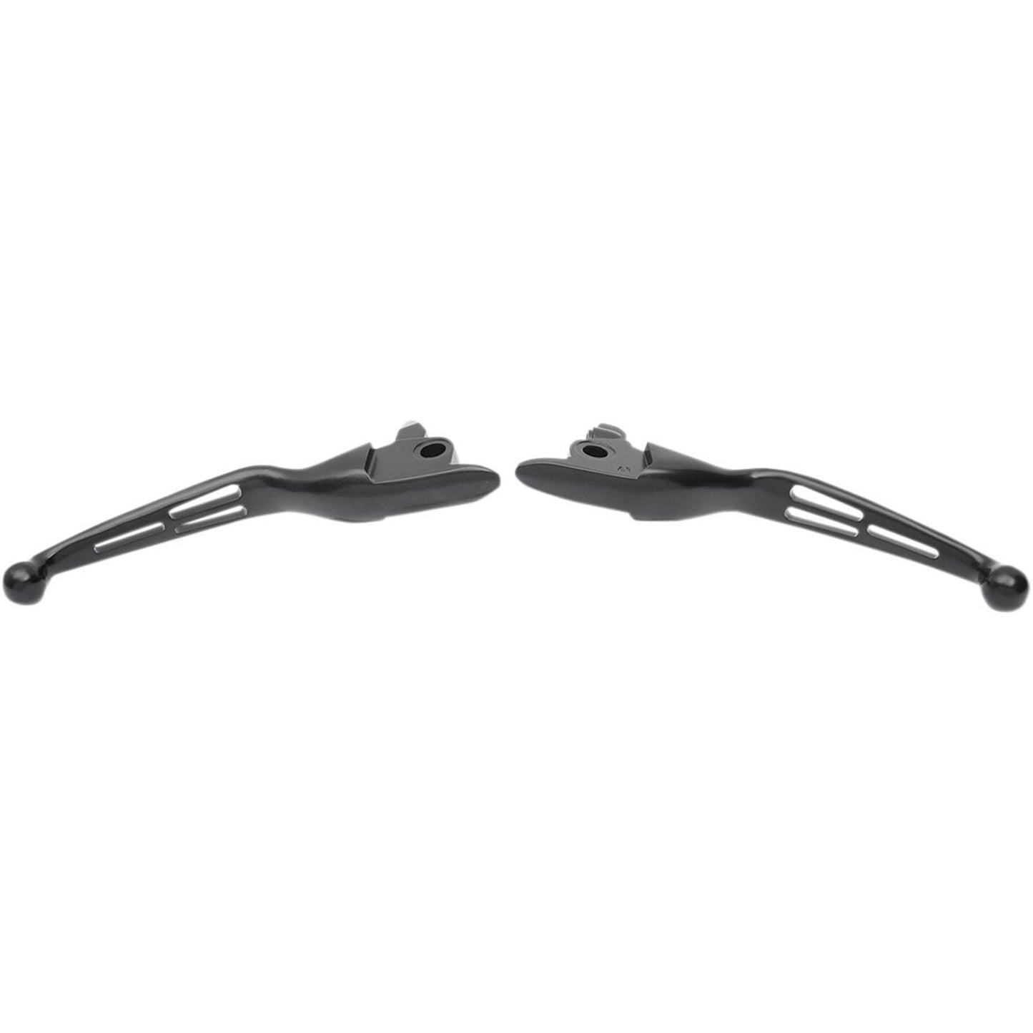 Drag Specialties Black Slotted Levers 0610-1956_259261