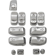 Drag Specialties Chrome Switch Caps for '14 - '19 FLT 0610-0807_259292