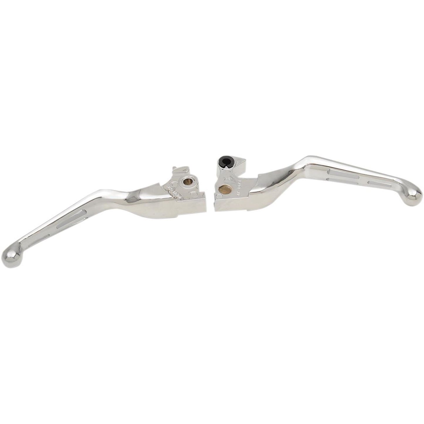 Drag Specialties Chrome Slotted Levers 0610-0796_259295