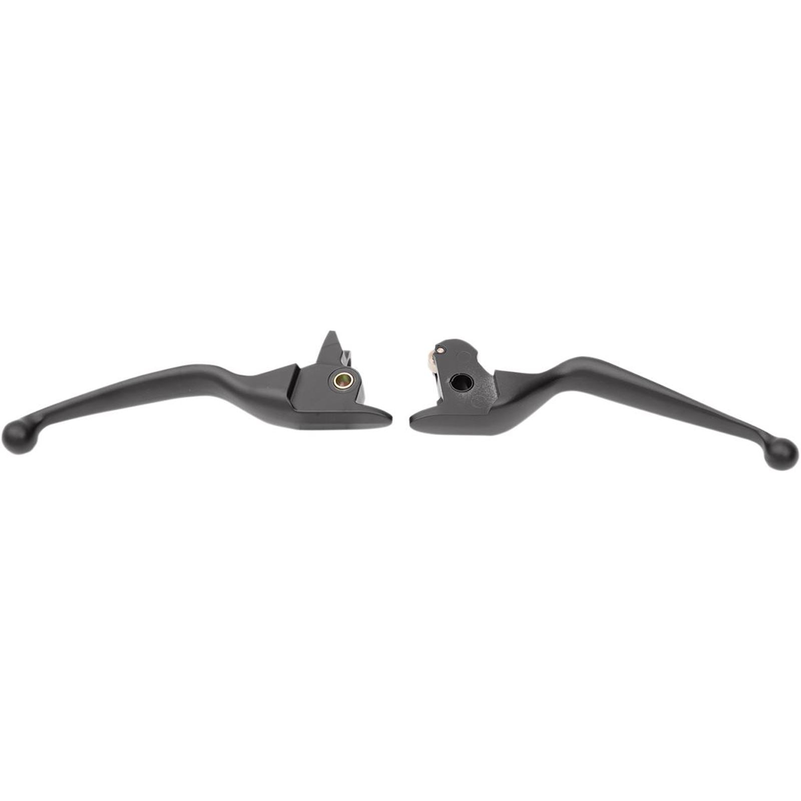 Drag Specialties Black Lever Set 0610-0791_259305
