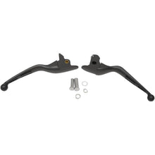 Drag Specialties Black Slotted Levers 0610-0793_259307