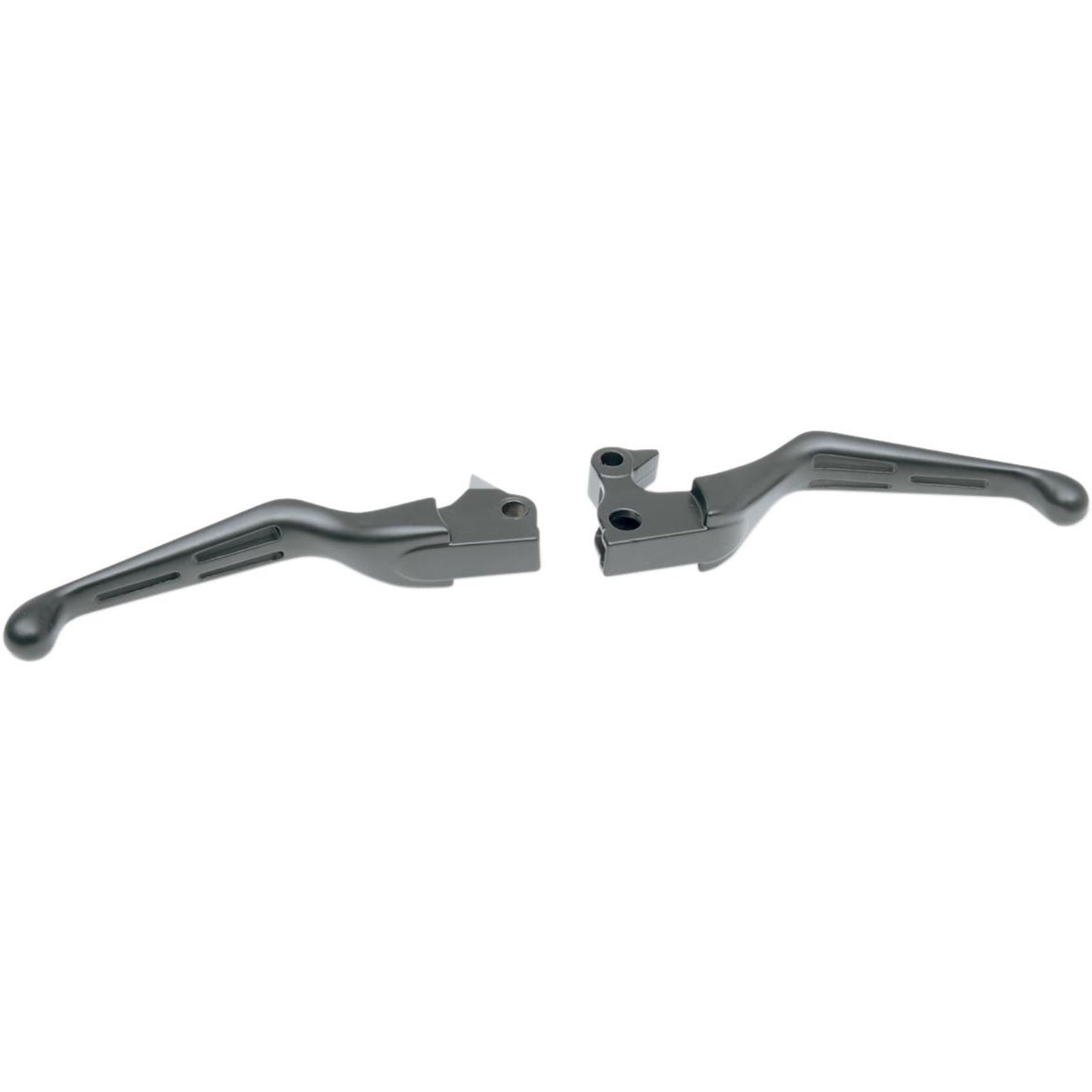 Drag Specialties Black Slotted Levers 0610-0633_259320