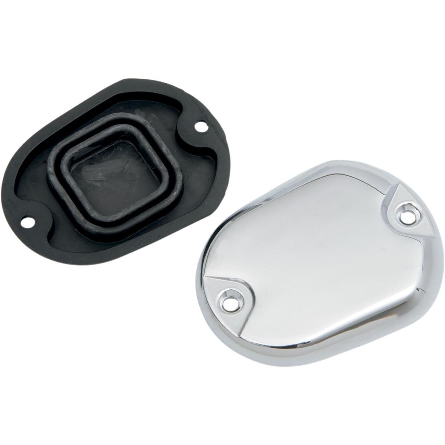 Drag Specialties Chrome Master Cylinder Cover for '04 - '19 XL 0610-0686_259324