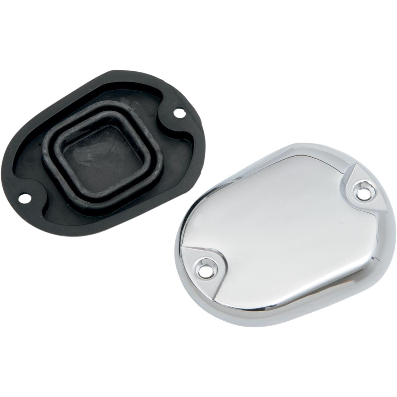 Drag Specialties Chrome Master Cylinder Cover for '04 - '19 XL 0610-0686_259324