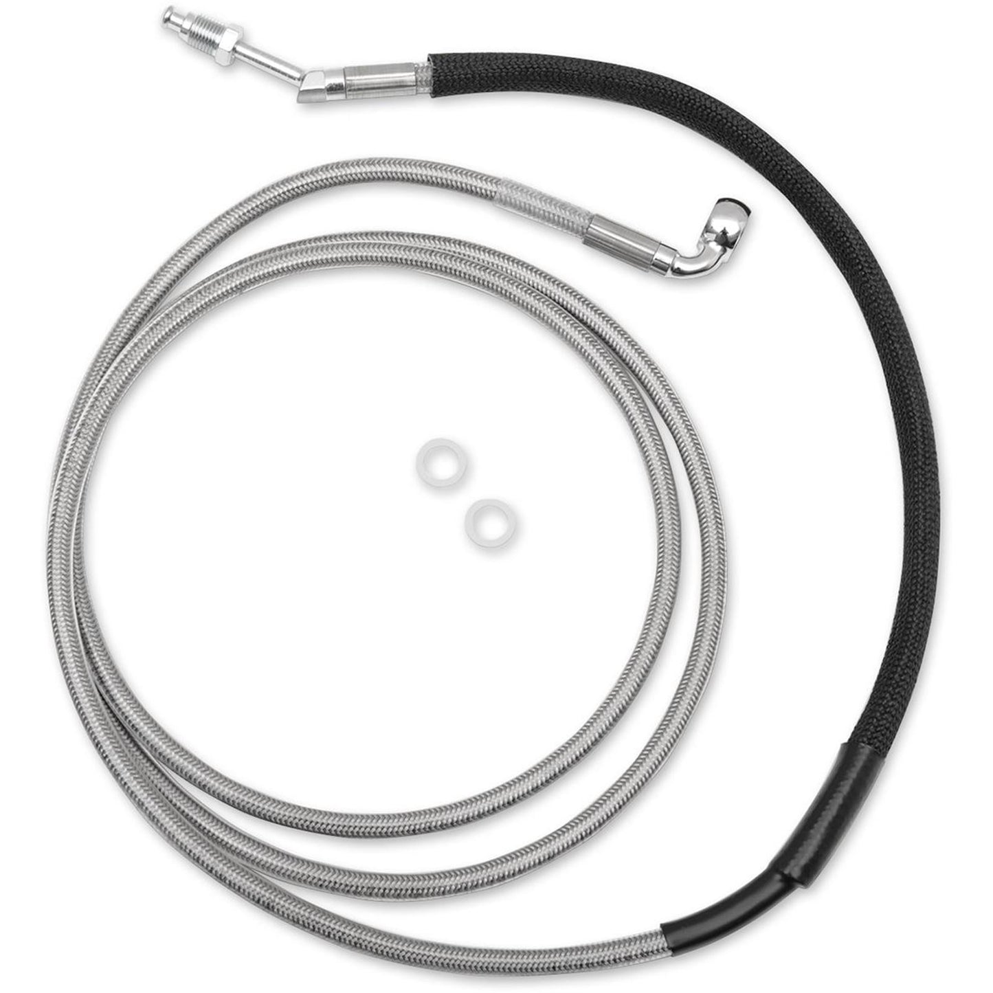 Drag Specialties +4" Clear-Coat Clutch Line 0661-0025_259355