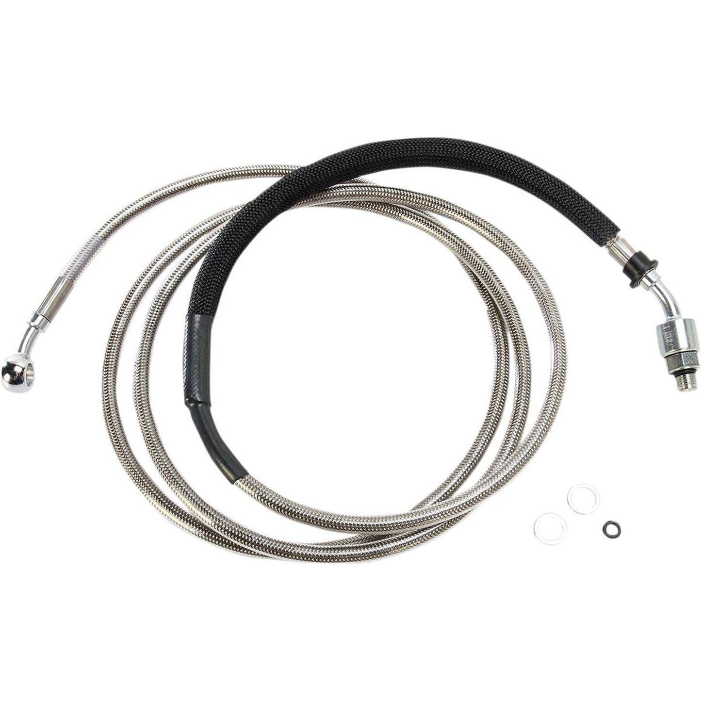 Drag Specialties +8" Clear-Coat Clutch Line [MPN: 0661-0005]_259376
