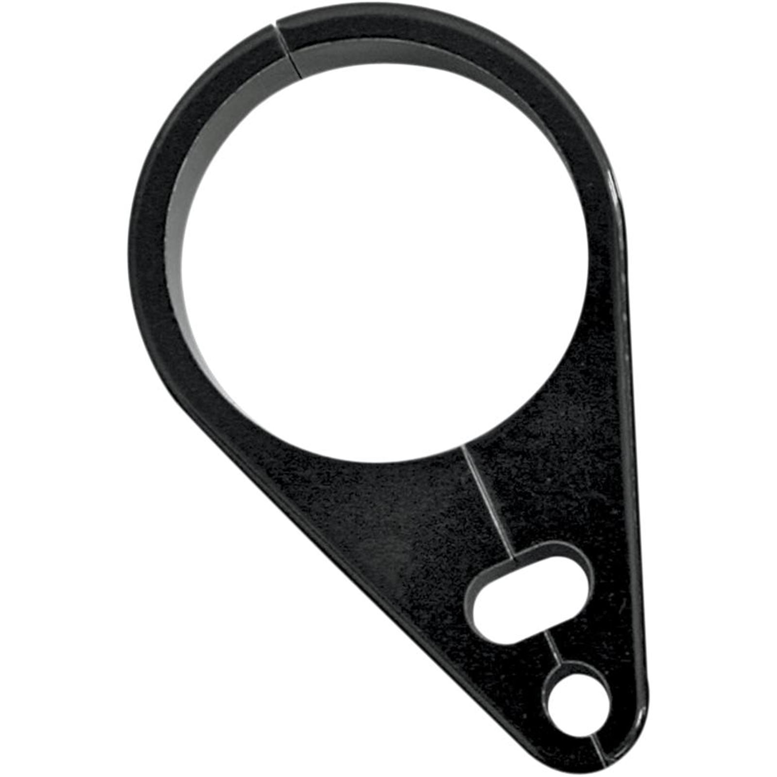 Drag Specialties Black 1-1/4" Throttle/Idle/Brake Cable Clamp 0658-0044_259424