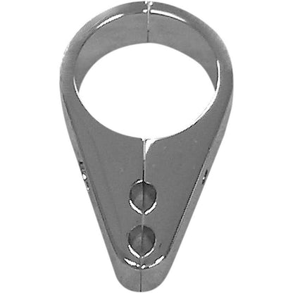 Drag Specialties Chrome 1-1/4" Throttle/Idle Dual Cable Clamp [MPN: 0658-0033]_259437