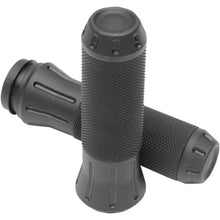 Drag Specialties Shot Peened Custom Grips for Throttle-by-Wire - Black 0630-1615_259488