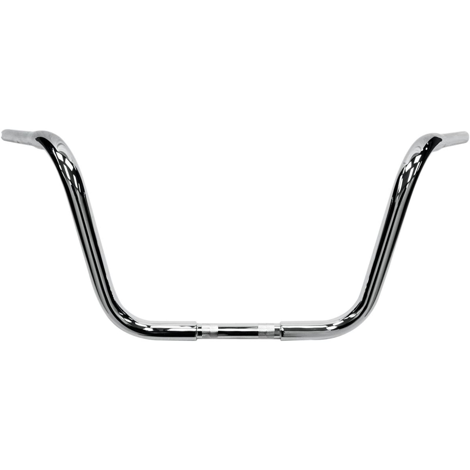Drag Specialties Chrome 12-1/2" Buffalo Ape Handlebar for Throttle-by-Wire 0601-2734_259546
