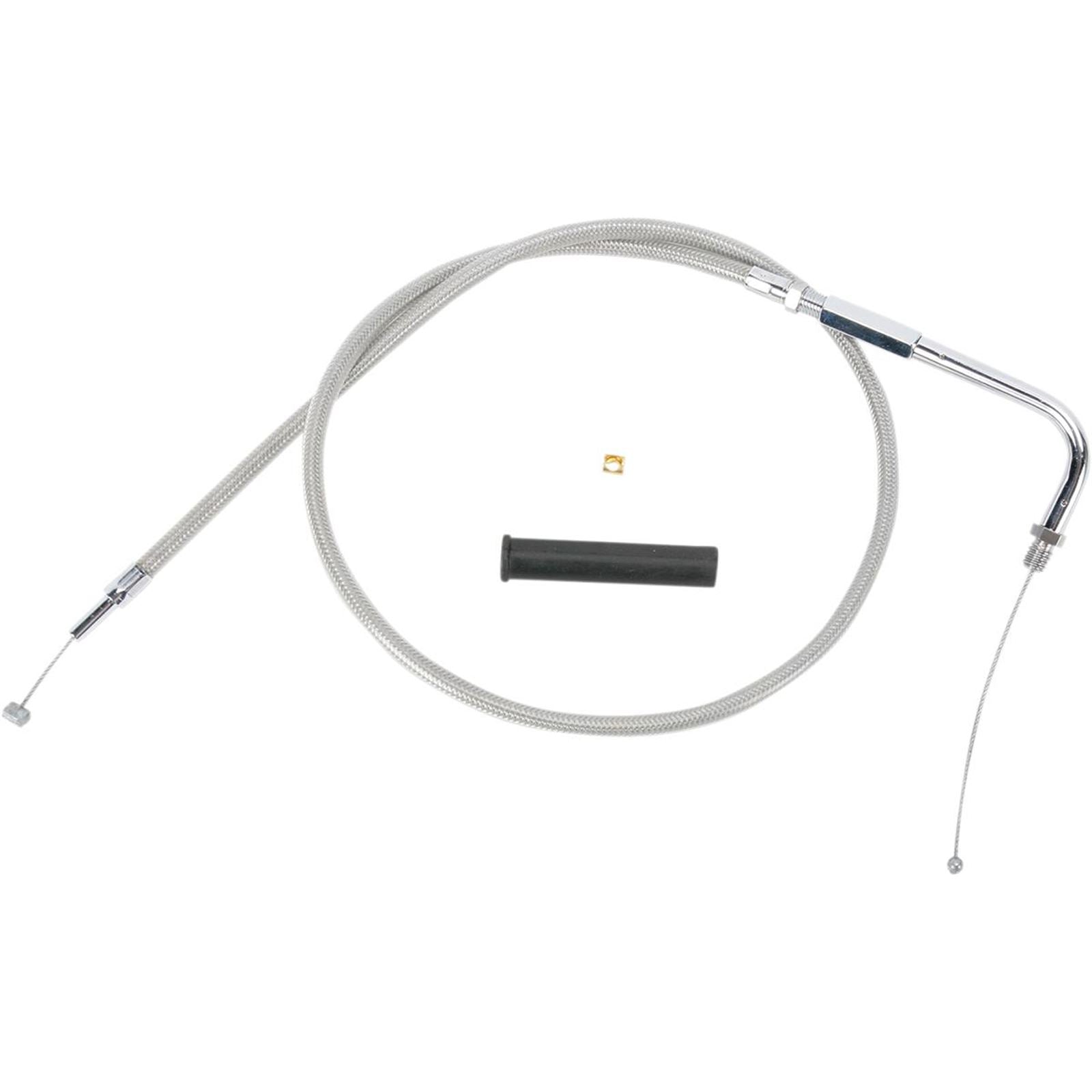 Drag Specialties 35" Braided Throttle Cable 0650-0316_259624