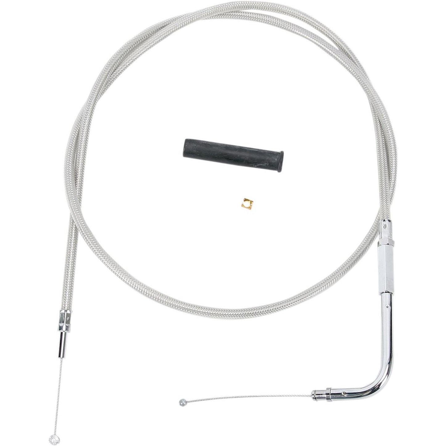 Drag Specialties 47" Braided Throttle Cable 0650-0305_259640